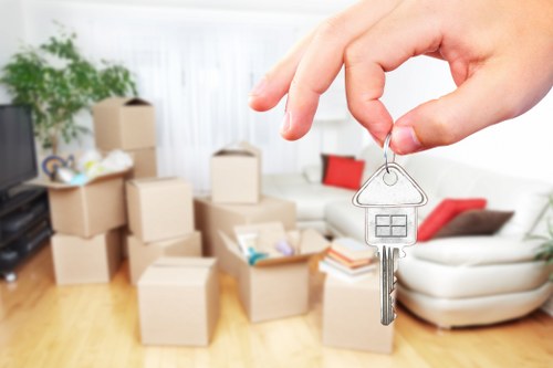 People using Earlsfield storage for home organisation