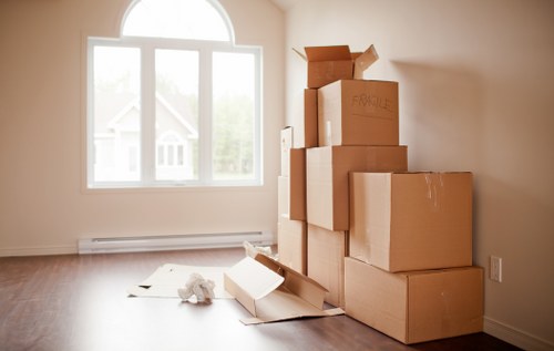 House move supported by mobile self storage in Earlsfield